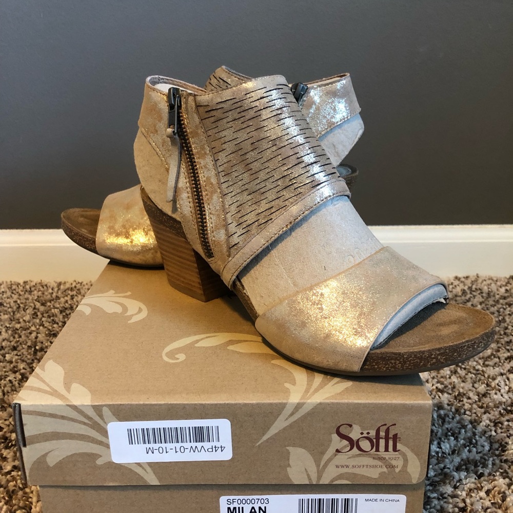 Sofft Milan Platinum Size 10 *New In Box*